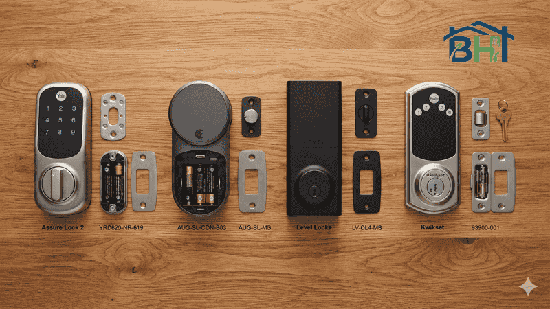 popular smart lock brands comparison