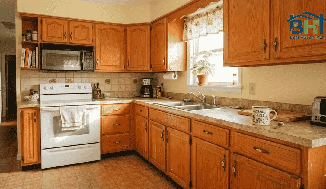 How to Make Oak Kitchen Cabinets Look Modern (Step-by-Step Guide)