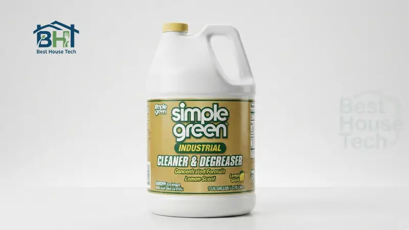 1 gallon bottle of Simple Green industrial cleaner and degreaser with lemon scent
